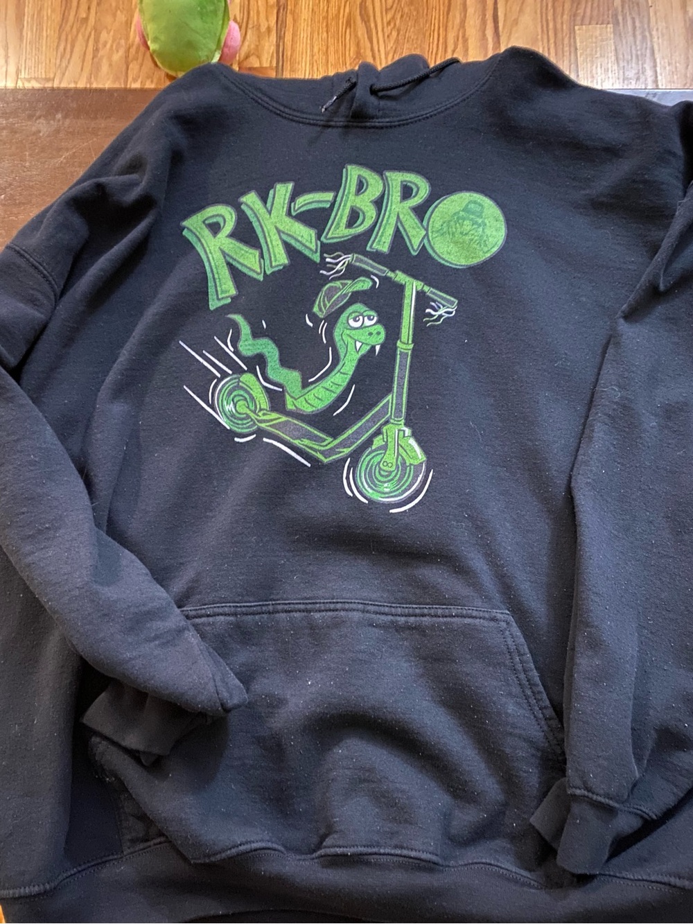 WWE RK-BRO Merch Orton  and Riddle Hoodie with Green Graphic